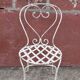Chaises en fer forgé