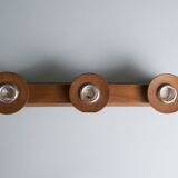 Scandinavian style wooden candlestick
