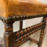 Chaise à dos espagnol d'époque Renaissance XVIe siècle