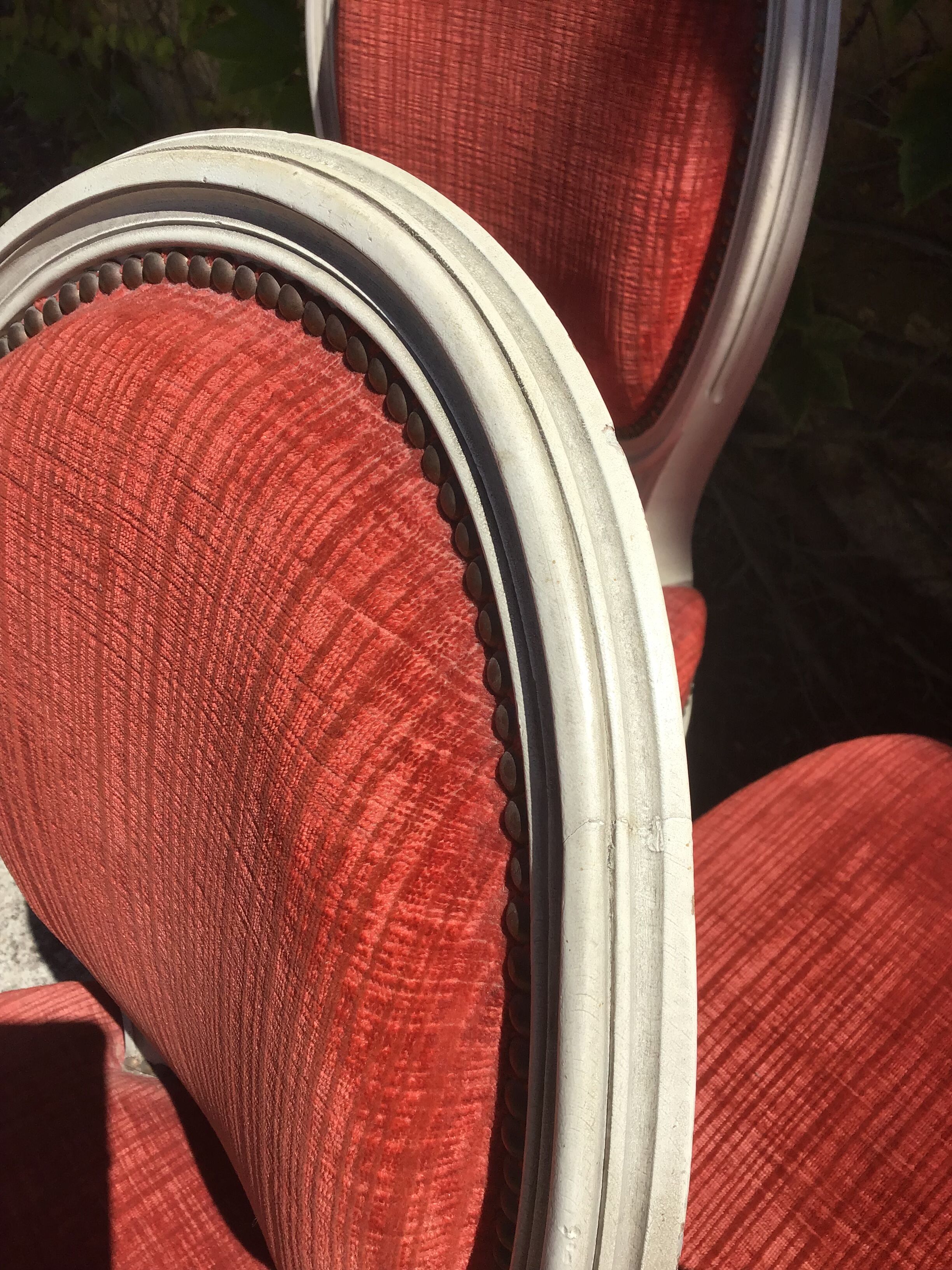 6 Louis XVI-style chairs