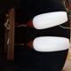 Opaline wall light from the 1960s.