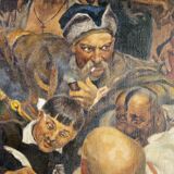 Zaporozhians Letter, Nikolai Bakulin, 1930s–1950s, Czechoslovakia