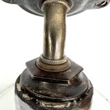 White enamelle tole wall lamp ø 31 cm brand benjamin usa