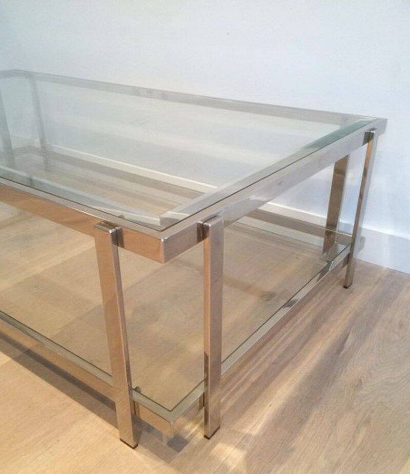 Designer chrome table
