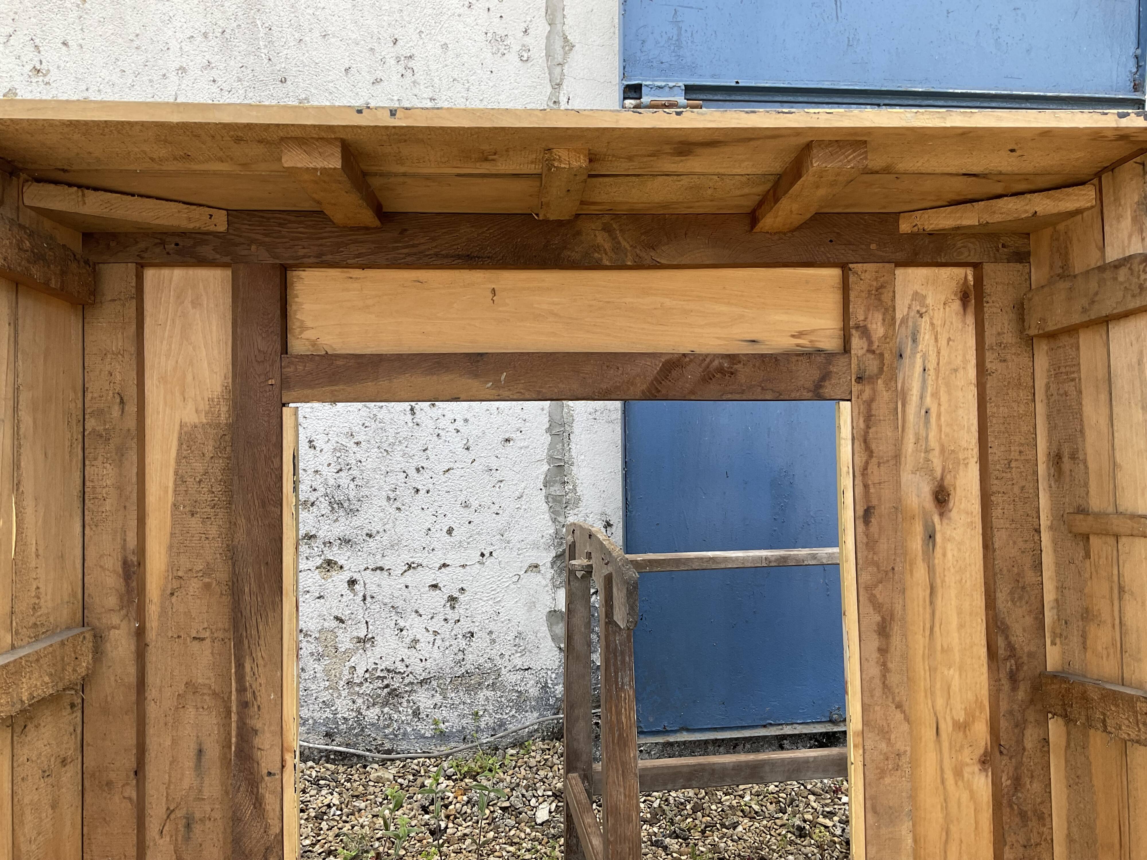Cheminée en bois