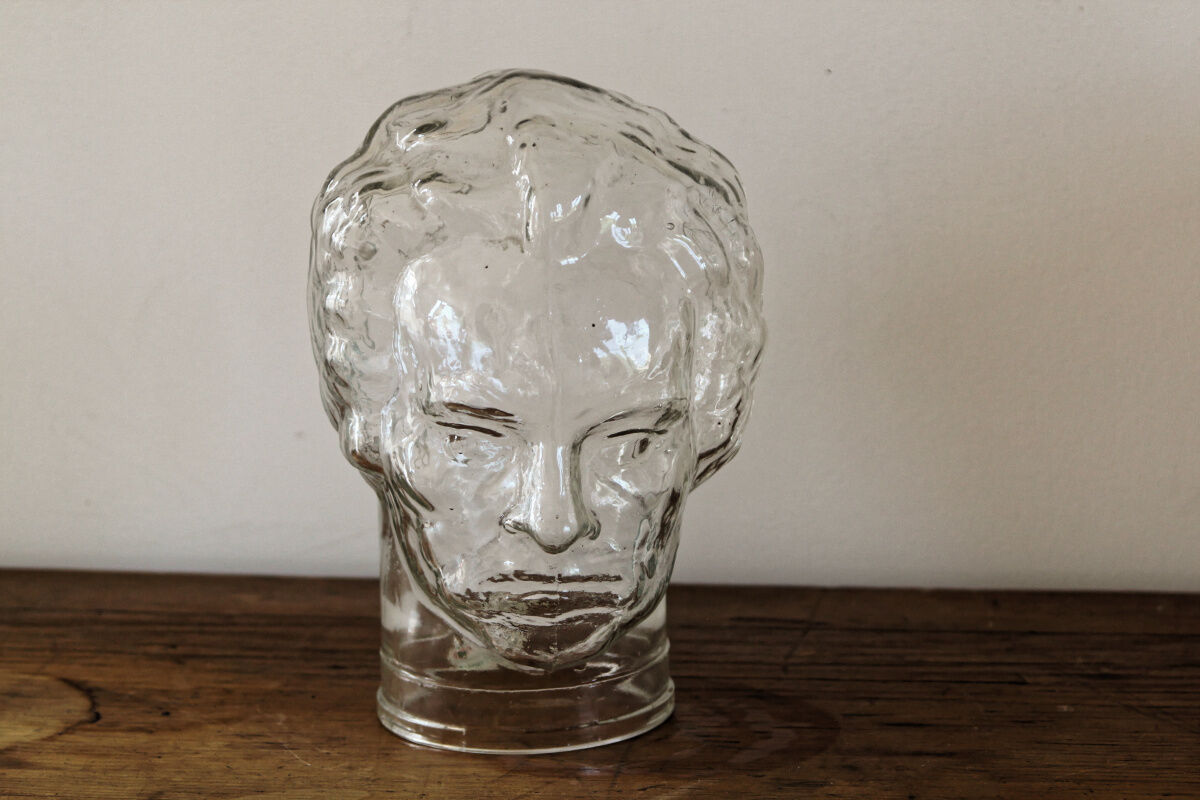 Vintage glass marotte