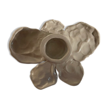 Ceramic candle holder shape orchid flower