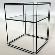Table d'appoint vintage de Max Sauze "isocèle" design années 70