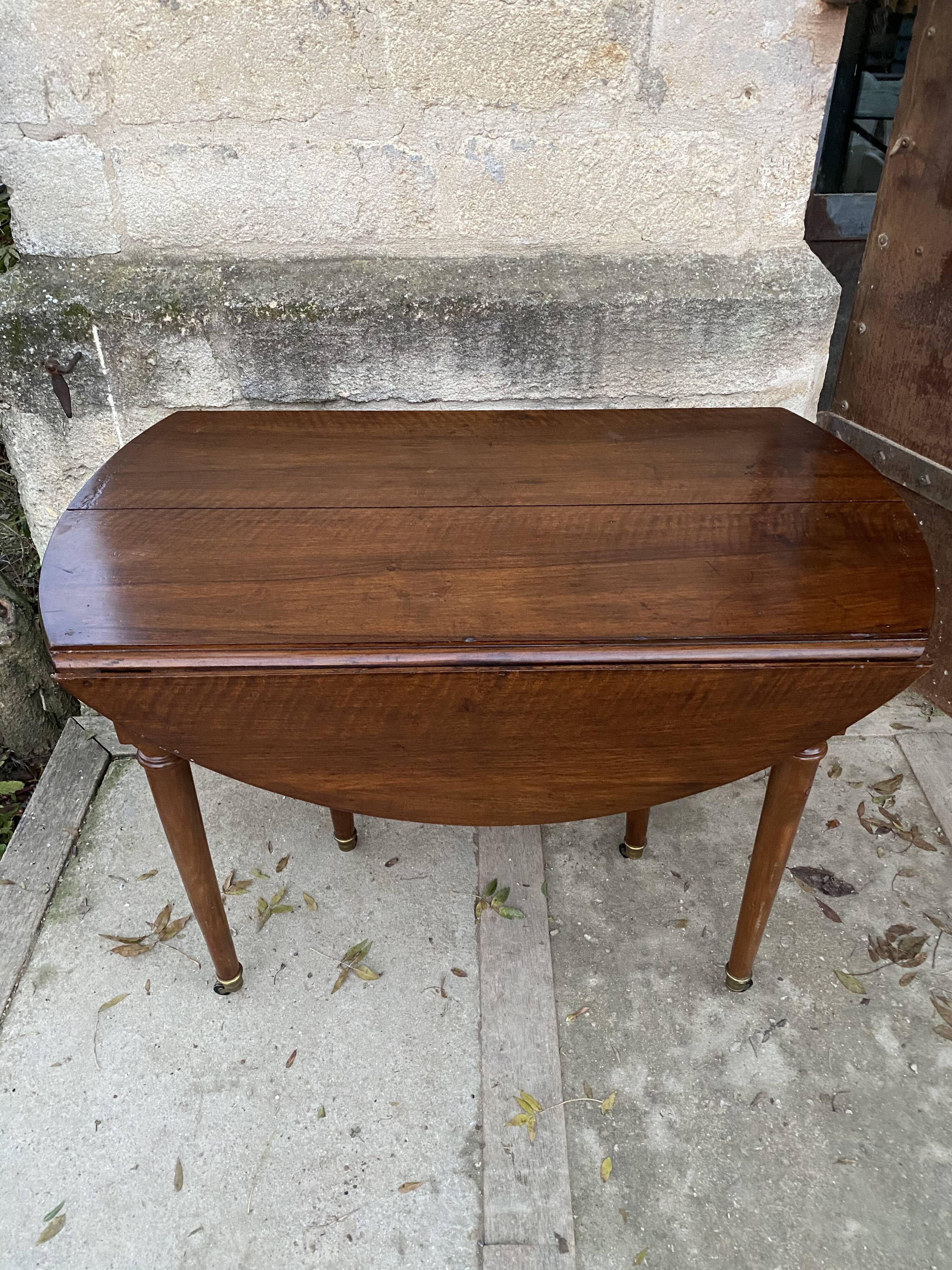 Walnut dining table