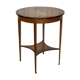 Round pedestal table