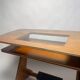 Desk in Wood and Glass attributed to Melchiorre Bega, Italy, 1950s