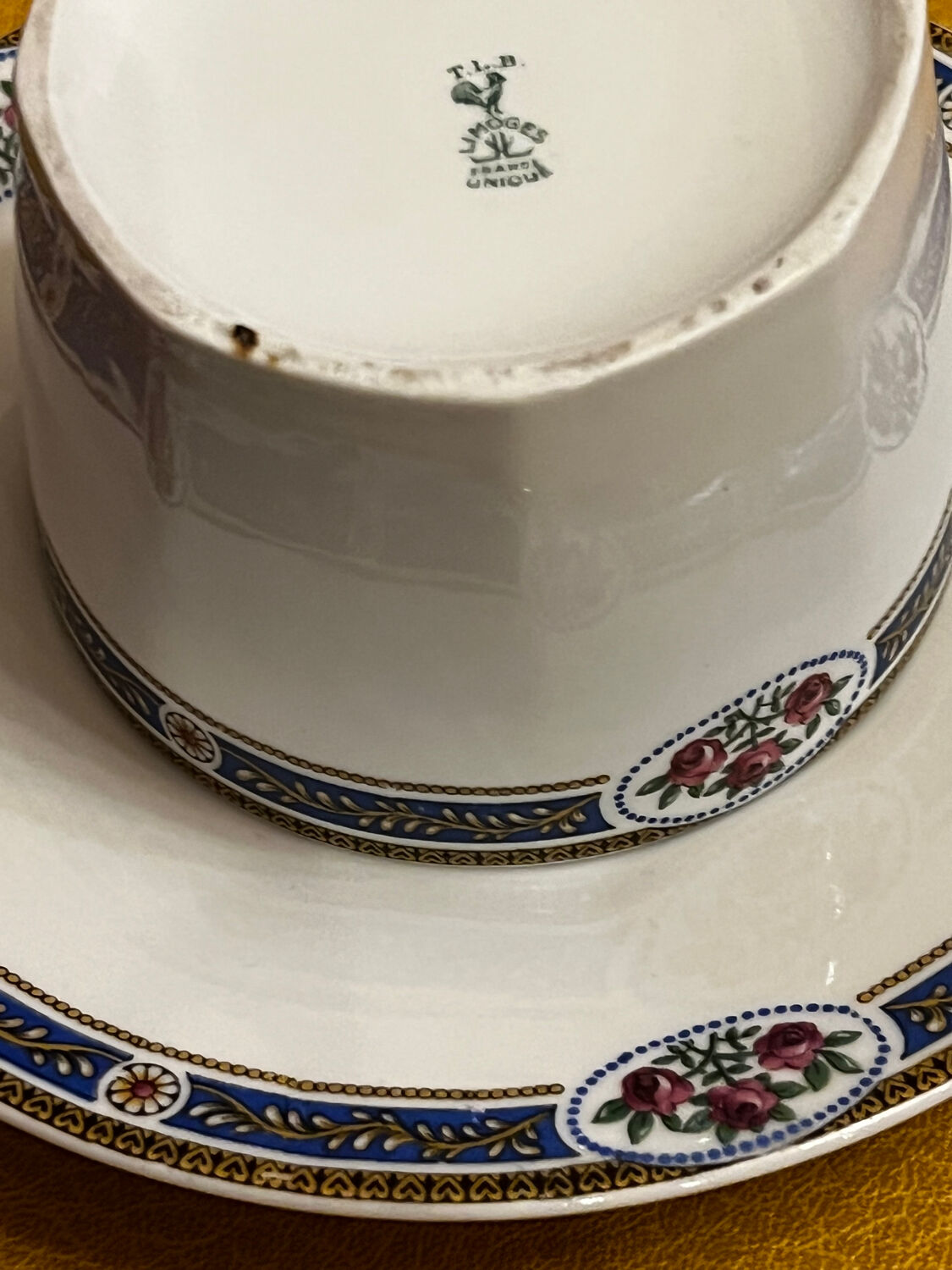 Limoges chocolate cup