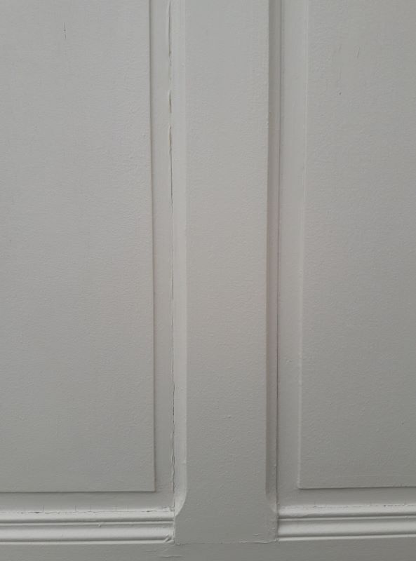 Porte de communication 82,7x218,4cm ancienne moulurée