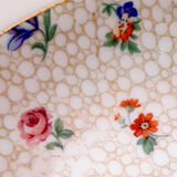 Service of 17 hollow porcelain assietes S.F.P. Société Française de Porcelaine