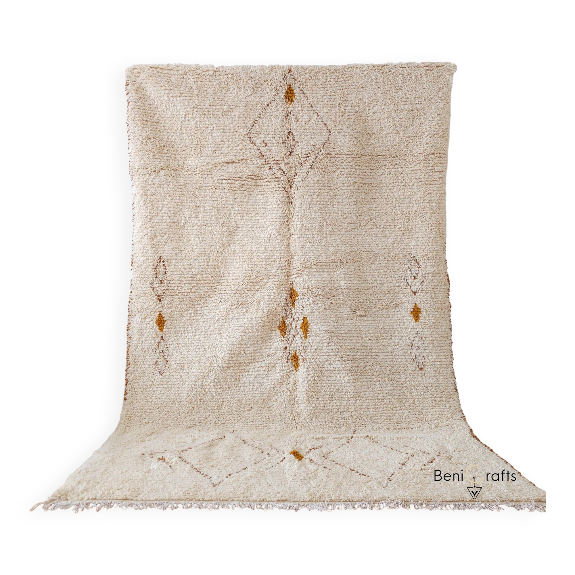 Handwoven Moroccan rug 3 x 2 m