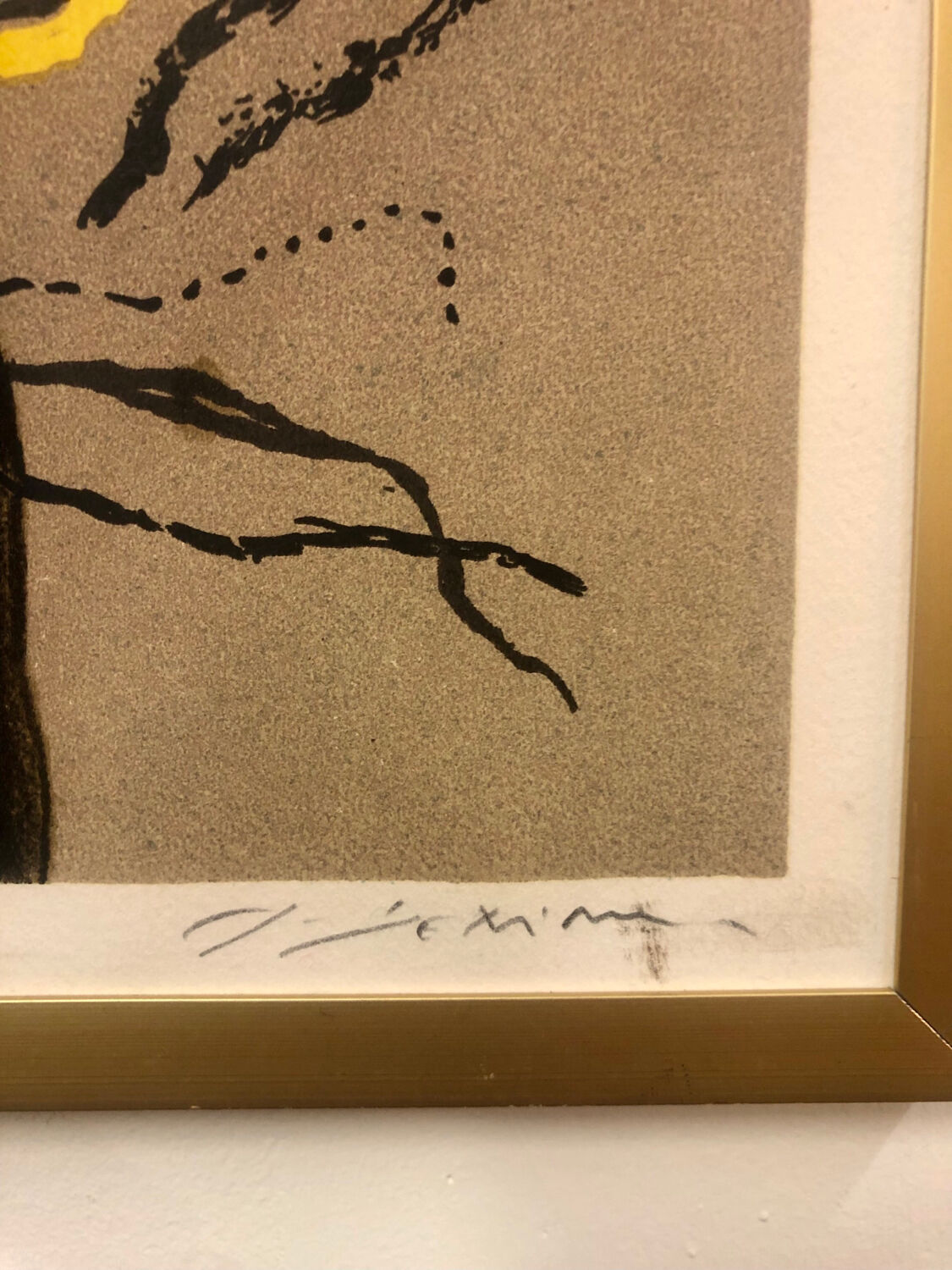 Lithograph Richard Texier