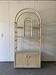 Vintage large Bamboo and Rattan display cabinet, 1980’s