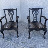 Pair of armchairs