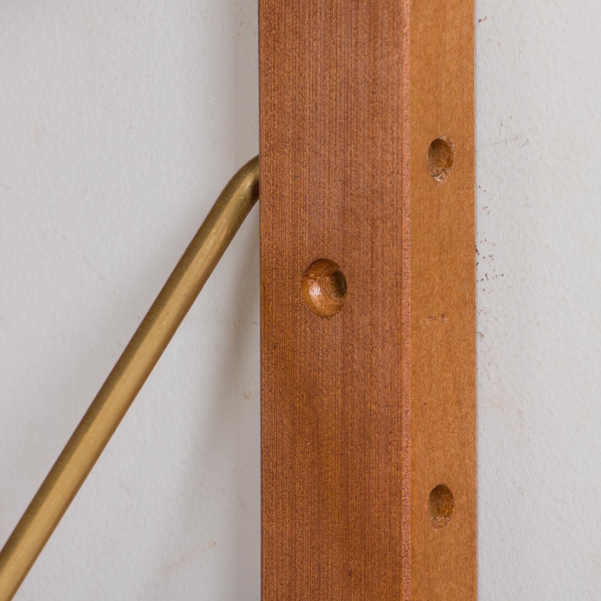 Danish wall unit in teak - modular shelving system 6 shelves