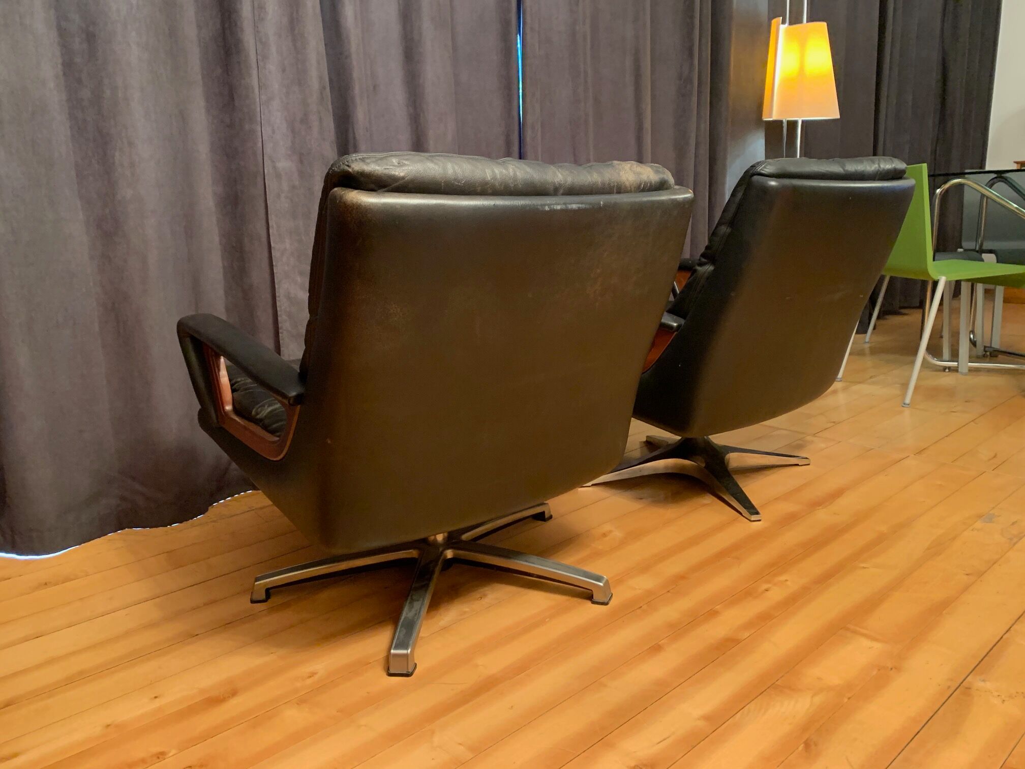 Pair of armchairs by Carl Straub Germany 1960s