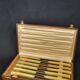 Set of 12 Bakelite stainless steel knives