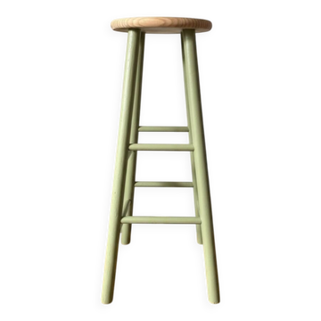 Tabouret en bois ancien