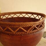 Wooden Cup and Basketwork – Handmade African Crafts
