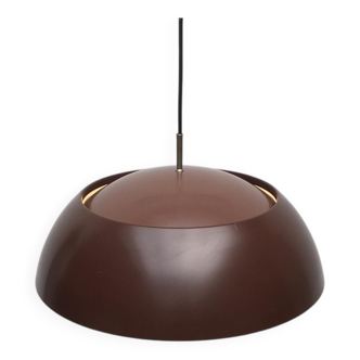 Vintage Danish suspension light Frederiksdal by Poul Lund-Jensen Holmegaard