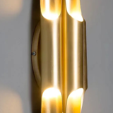 Golden Moral Wall Lamp