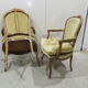 Pair of convertible armchairs, Louis XV style, Louis XV style