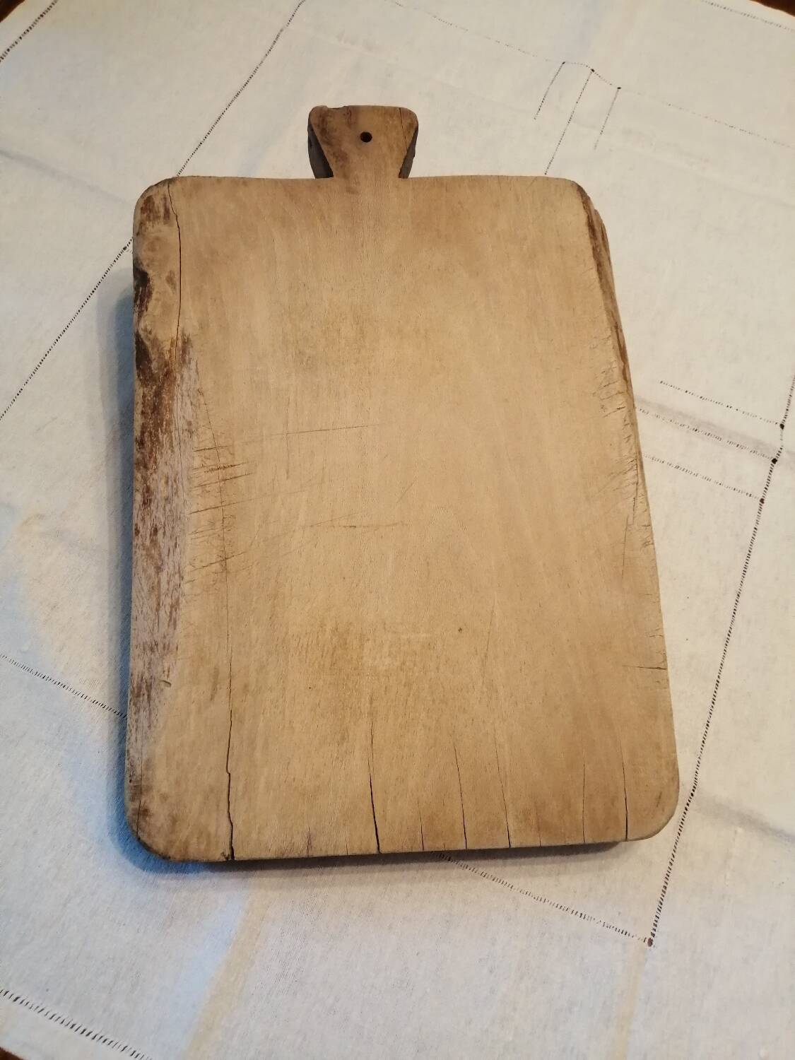 Old wooden cutting board