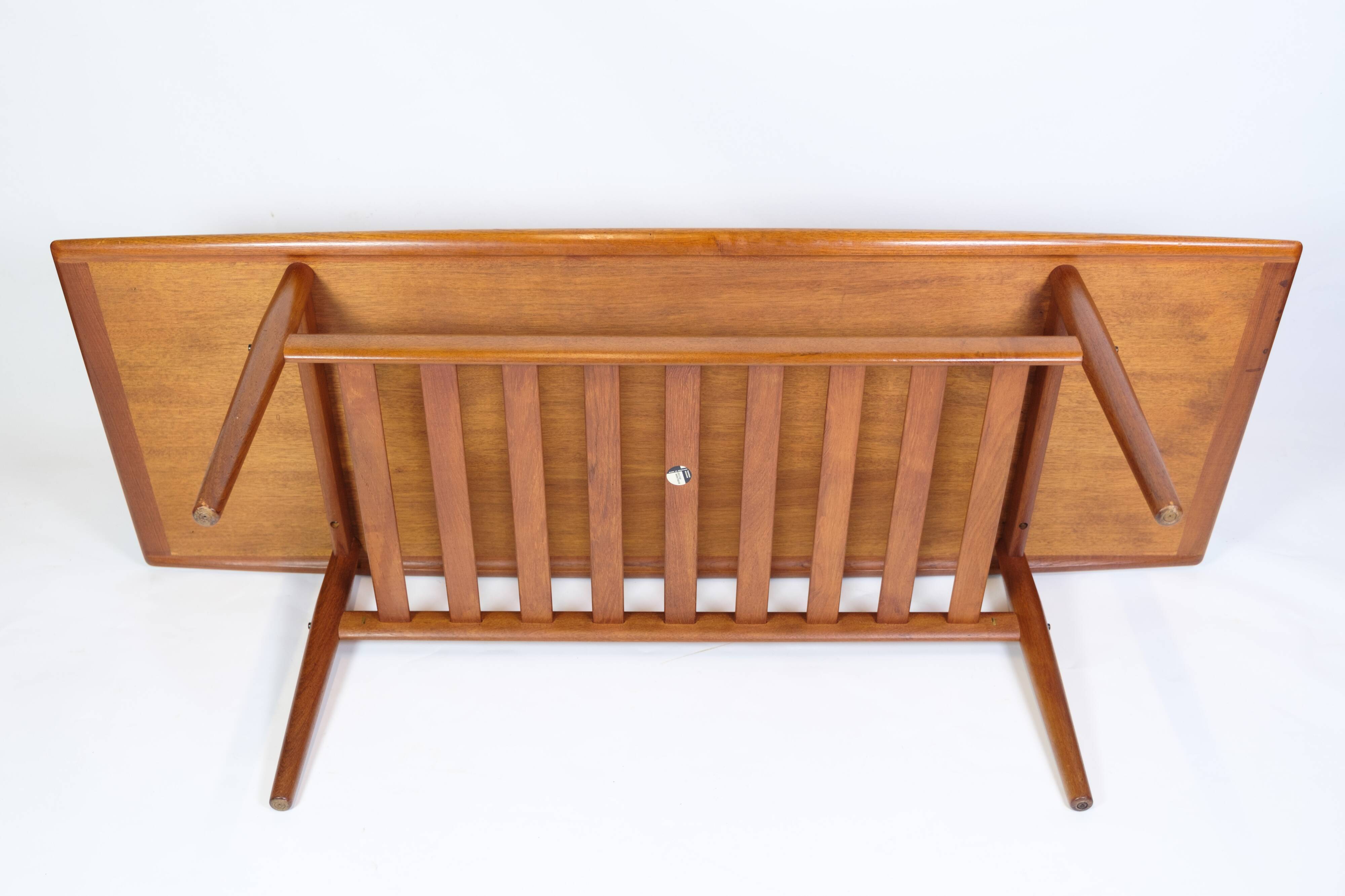 Coffe Table Made In Teak By Grete Jalk For Glostrup Furniture From 1960s