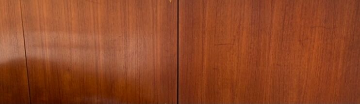 Scandinavian sideboard in vintage teak