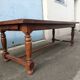 Grande table de ferme chene