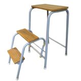 Vintage folding stool / kitchen step / mini ladder