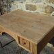 Bureau XIX bois brut provencal