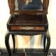 Dressing table / Worker in mercury glass marquetry and bronze fittings