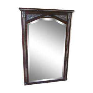 miroir art deco en bois