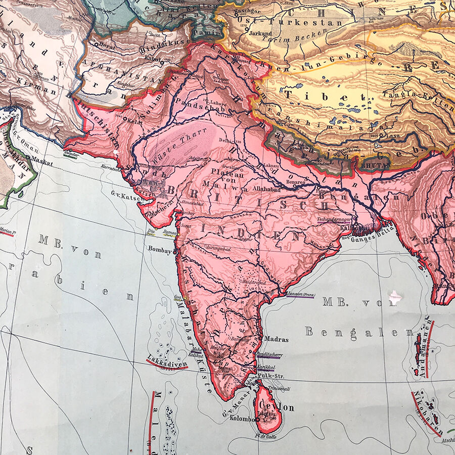 Asia map 50