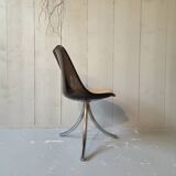 Plexiglas swivel chair