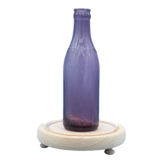 Purple bottle coca-cola straight side gainsville, florida 1920's purple glass usa