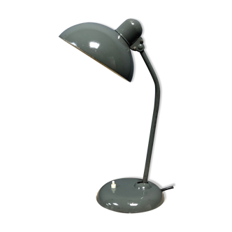 Original grey Kaiser Idell desk lamp model 6556 by Christian Dell, German 1930s