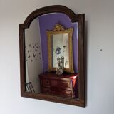 Art Deco mirror by Leglas-Maurice 53x41cm