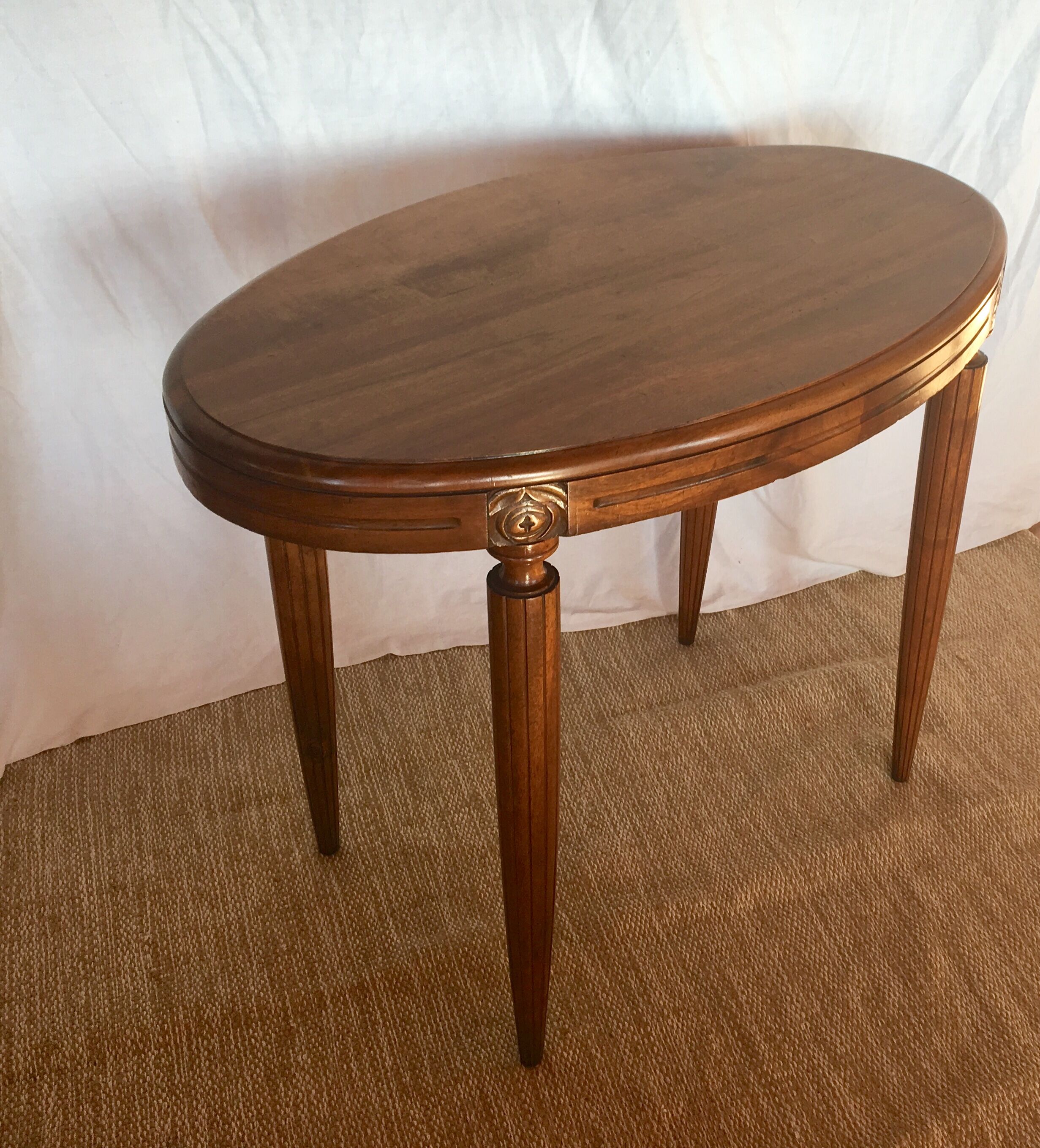 Walnut side table 1930
