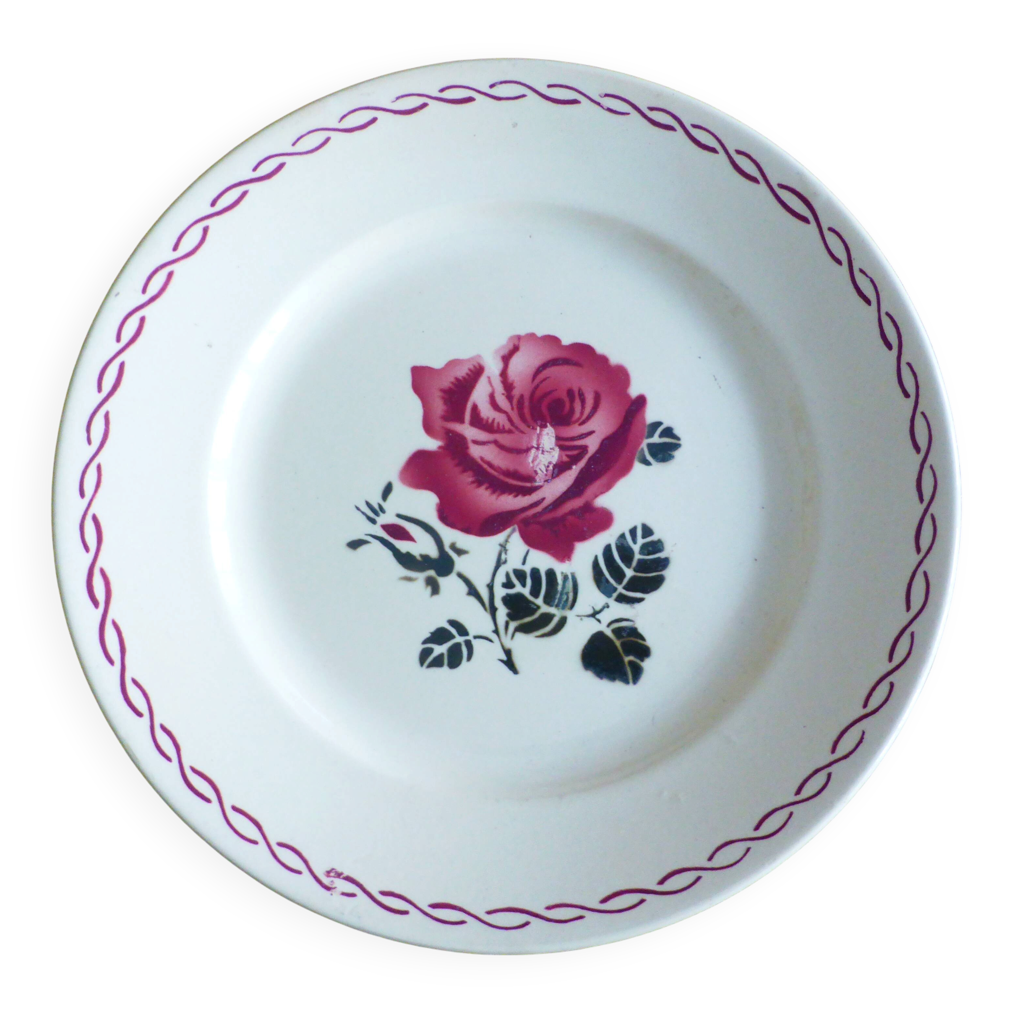 1 vintage plate from Badonviller model Germaine 221232