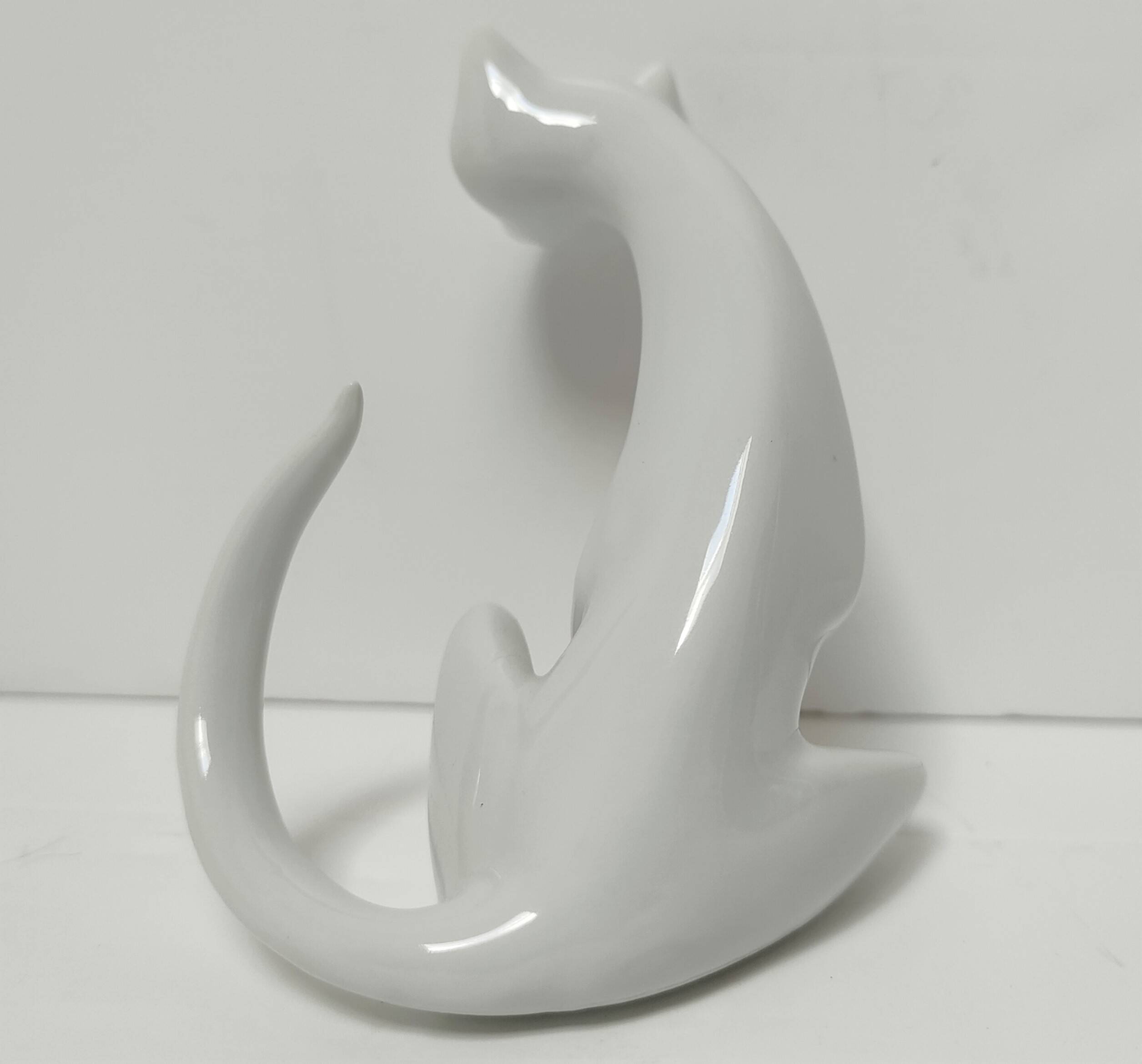 Hollohaza cat, 1980s design, signed