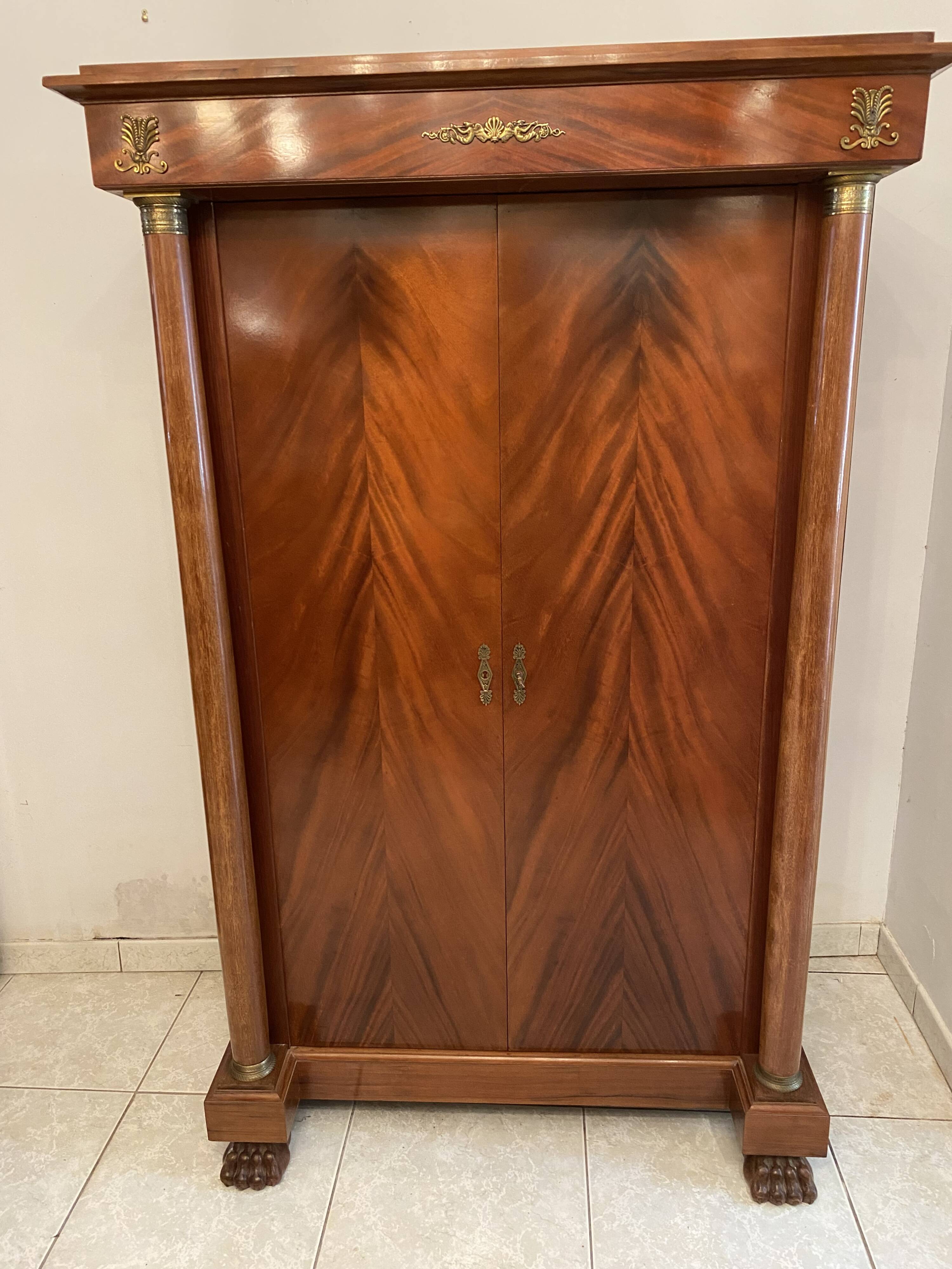 Small Empire Style Storage Cabinet