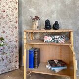 Vintage rattan sideboard