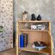 Buffet rotin vintage