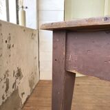 Vintage pine farm table